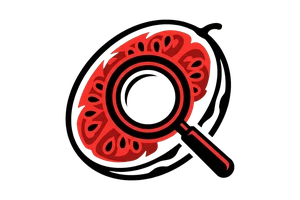 黑珍珠 - 吃瓜社Logo